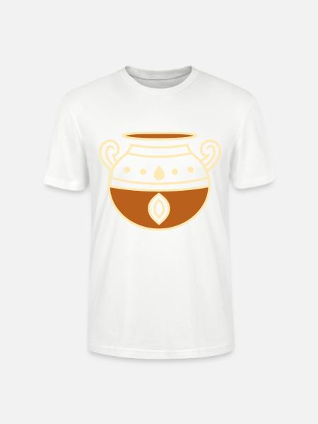 Pottery - Stanley/Stella CRAFTER Unisex Organic T-Shirt - white