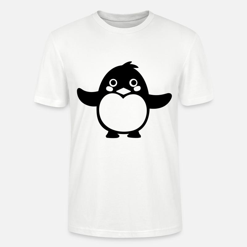 Pinguin - Stanley/Stella Unisex Bio-T-Shirt CRAFTER - Weiß