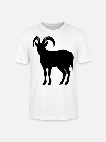 Ged - Stanley Stella CRAFTER unisex økologisk-T-shirt - hvid