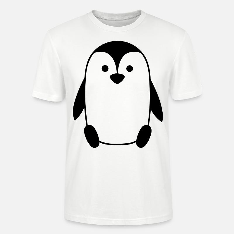 Pinguin - Stanley/Stella Unisex Bio-T-Shirt CRAFTER - Weiß
