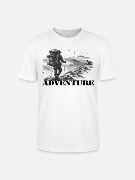 Aventure - T-shirt bio CRAFTER Stanley Stella Unisexe - blanc