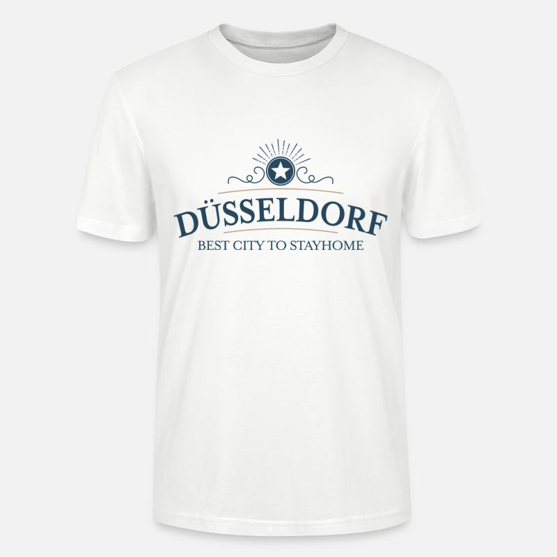 Düsseldorf - Stanley/Stella Unisex Bio-T-Shirt CRAFTER - Weiß