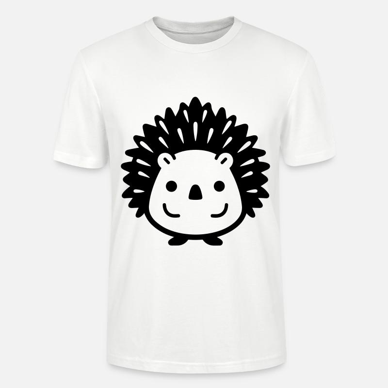 Igel - Stanley/Stella Unisex Bio-T-Shirt CRAFTER - Weiß