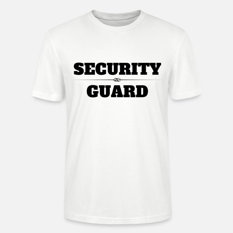 Security Guard - Stanley/Stella Unisex Bio-T-Shirt CRAFTER - Weiß