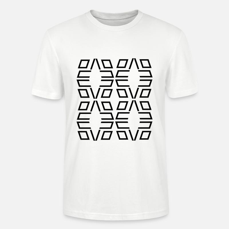 Einzigartige Form - Stanley/Stella Unisex Bio-T-Shirt CRAFTER - Weiß