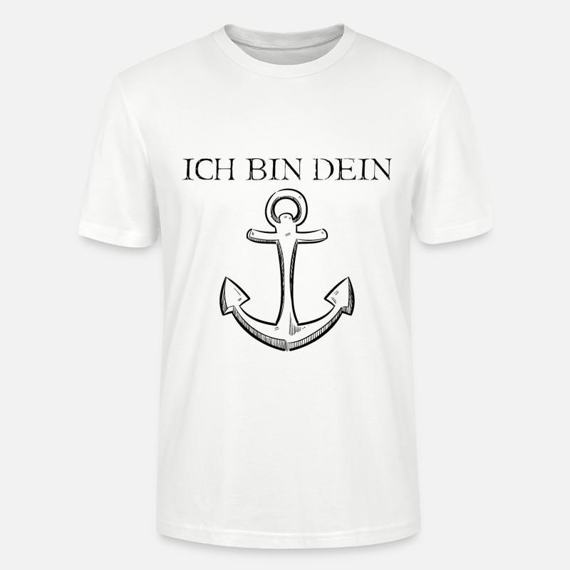 Ich bin dein Anker - Stanley/Stella Unisex Bio-T-Shirt CRAFTER - Weiß