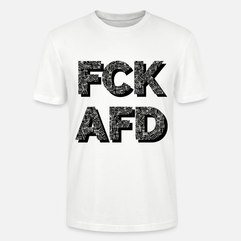afd - Stanley/Stella Unisex Bio-T-Shirt CRAFTER - Weiß