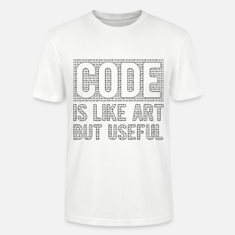 Software Ingenieur Informatiker Programmierer - Stanley/Stella Unisex Bio-T-Shirt CRAFTER - Weiß