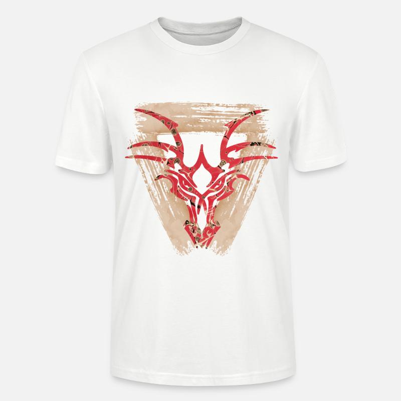 drachenkopf e 245 - T-shirt bio CRAFTER Stanley Stella Unisexe - blanc