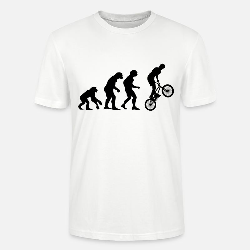BMX - Evolution - Stanley/Stella Unisex Bio-T-Shirt CRAFTER - Weiß