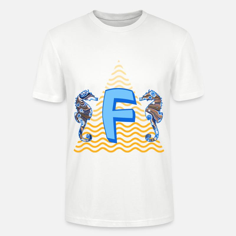 Hippocampe E 262 f - T-shirt bio CRAFTER Stanley Stella Unisexe - blanc
