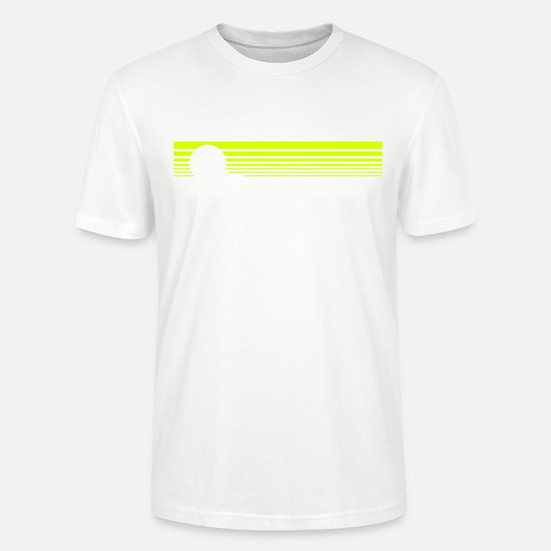 sunset hills - Stanley/Stella Unisex Bio-T-Shirt CRAFTER - Weiß