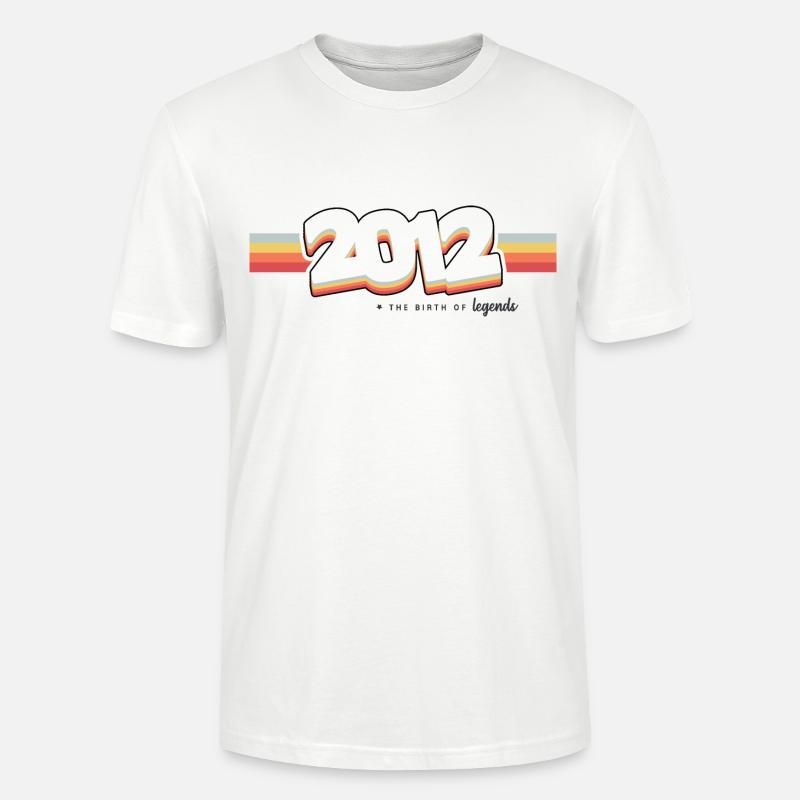 2012 Die Geburt der Legenden - Stanley/Stella Unisex Bio-T-Shirt CRAFTER - Weiß