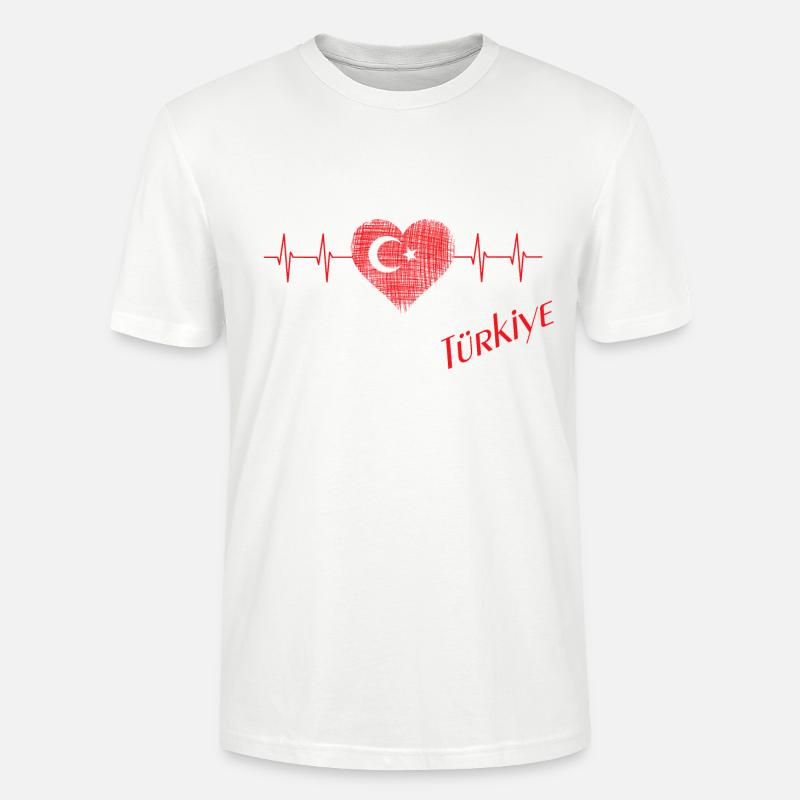 Turkiye - Stanley/Stella Unisex Bio-T-Shirt CRAFTER - Weiß