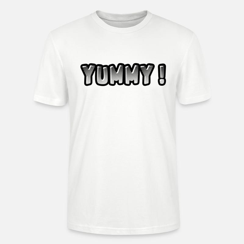 YUMMY | Tolle Geschenk Idee - Stanley/Stella Unisex Bio-T-Shirt CRAFTER - Weiß