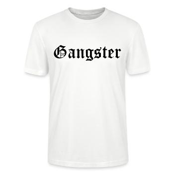 Gangster - Stanley/Stella Unisex Bio-T-Shirt CRAFTER - Weiß - Vorne - Alina (178cm) & Michal (187cm)