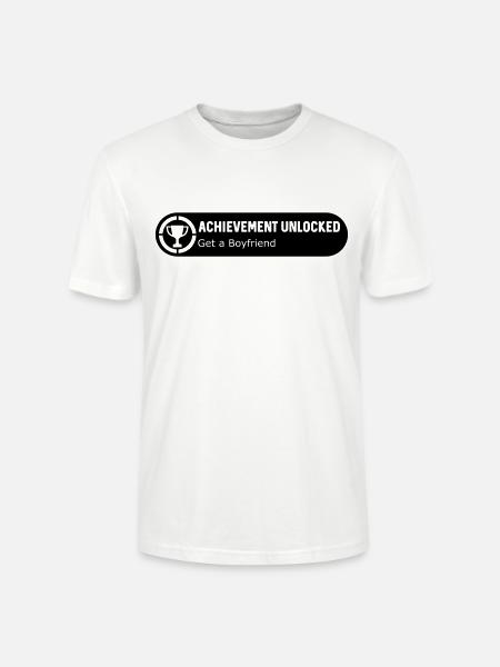 Get a Boyfriend - Stanley/Stella Unisex Bio-T-Shirt CRAFTER - Weiß