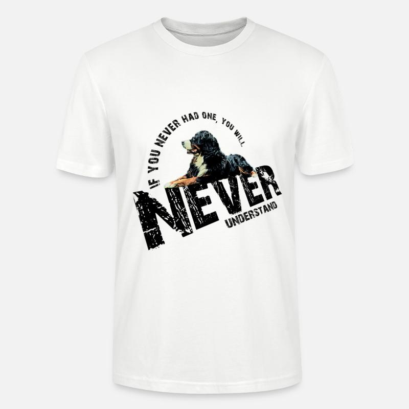 Berner Sennenhund - Stanley/Stella Unisex Bio-T-Shirt CRAFTER - Weiß
