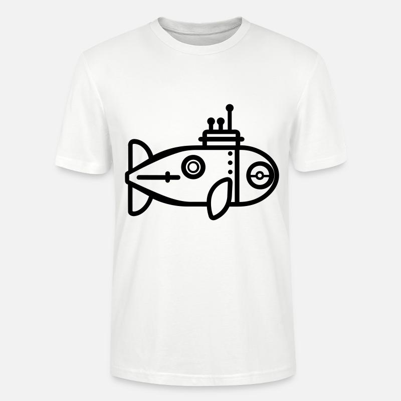 U-Boot-Boot - Stanley/Stella Unisex Bio-T-Shirt CRAFTER - Weiß