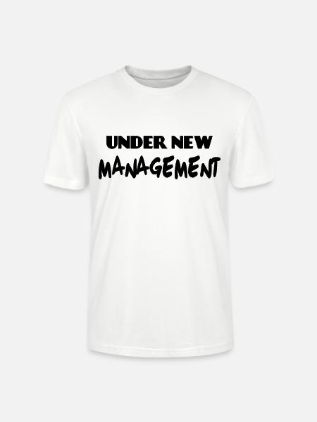 Under new Management - Stanley/Stella Unisex Bio-T-Shirt CRAFTER - Weiß
