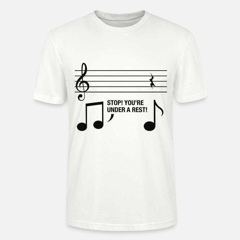 You'm Under A Rest - Stanley/Stella Unisex Bio-T-Shirt CRAFTER - Weiß
