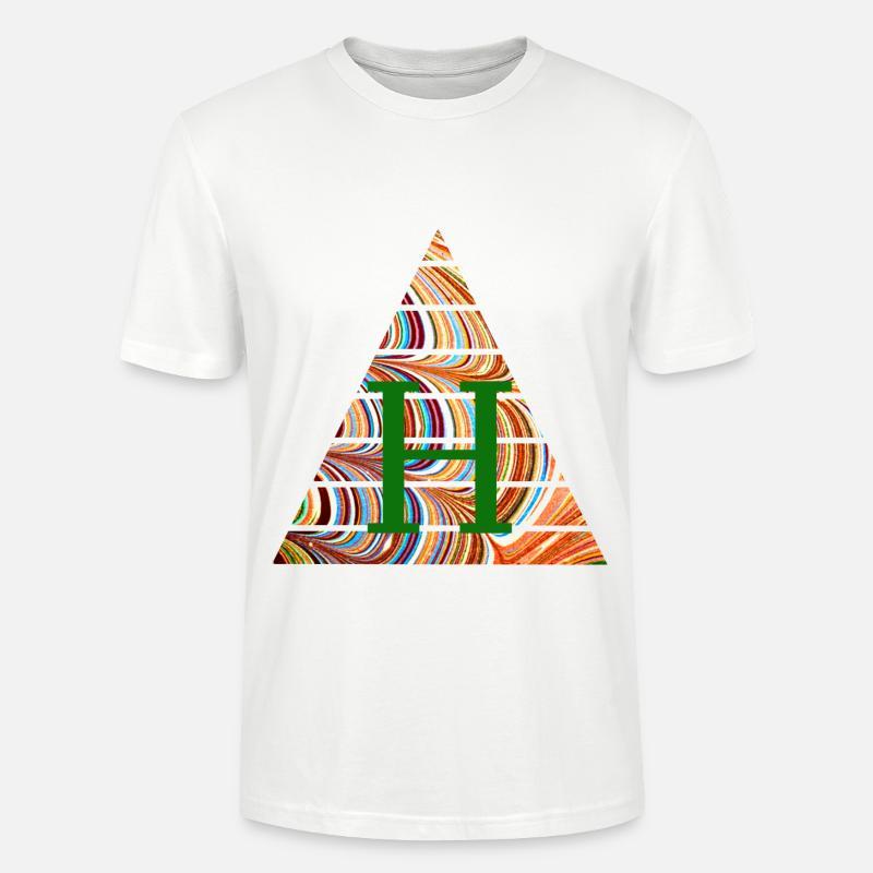 Triangle E 56 h - Stanley/Stella CRAFTER Unisex Organic T-Shirt - white