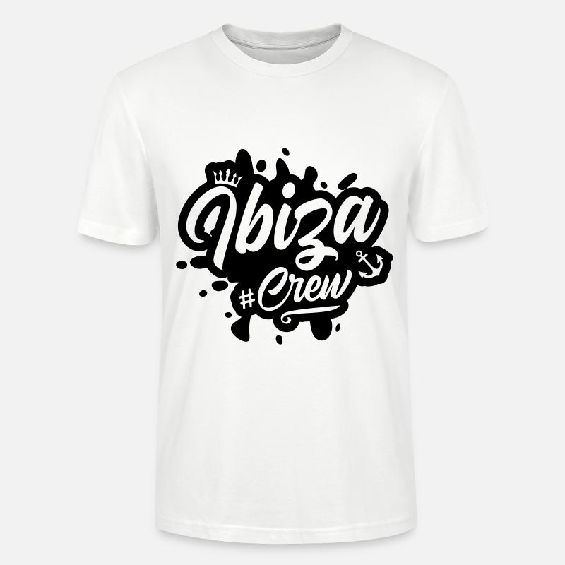 Ibiza Crew - Stanley/Stella Unisex Bio-T-Shirt CRAFTER - Weiß