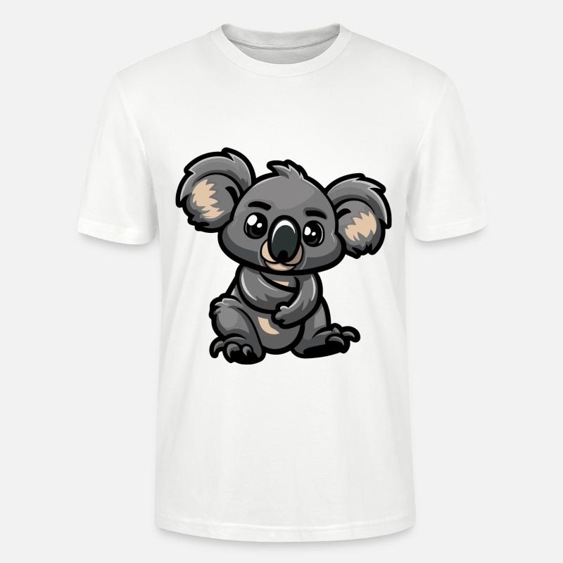 Koala Comic - Stanley/Stella Unisex Bio-T-Shirt CRAFTER - Weiß