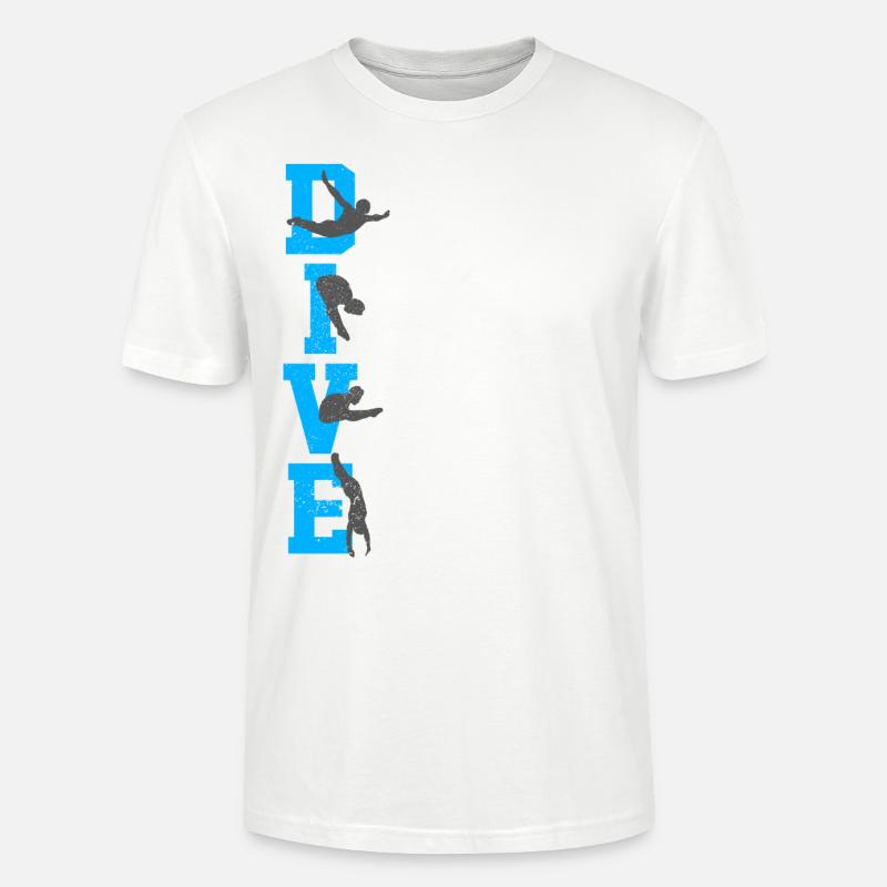 PLONGÉE - Plongée - T-shirt bio CRAFTER Stanley Stella Unisexe - blanc