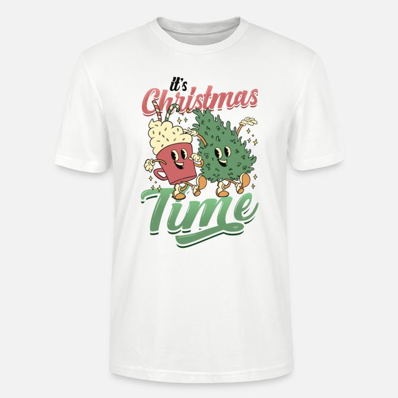 C’est Noël - T-shirt bio CRAFTER Stanley Stella Unisexe - blanc