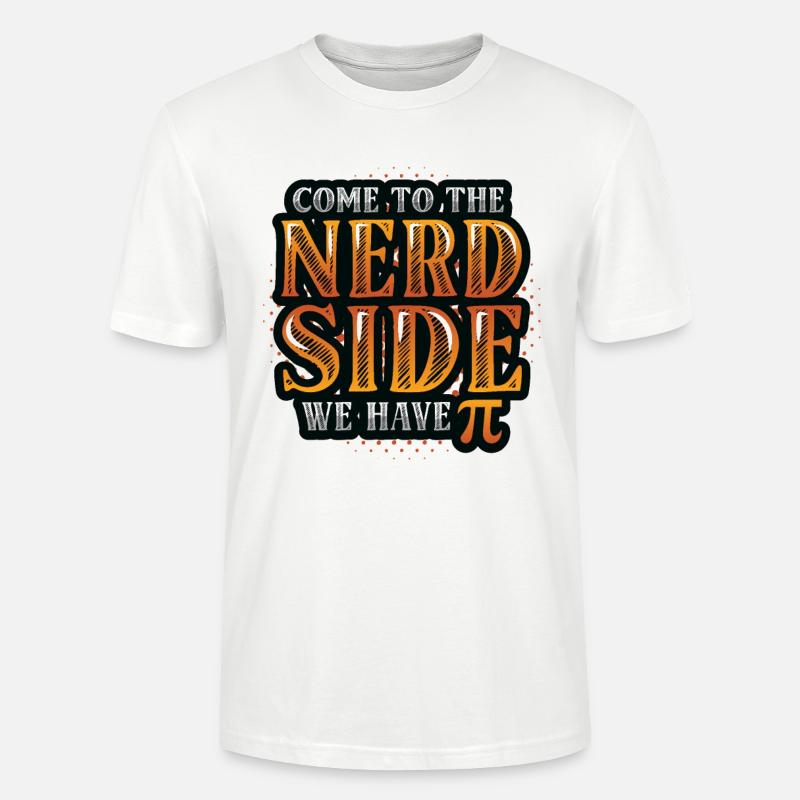 Math student, funny math student - Stanley/Stella CRAFTER Unisex Organic T-Shirt - white