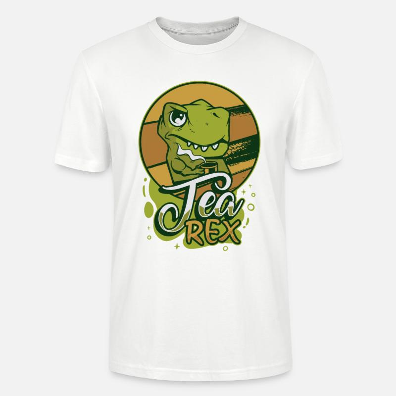 Tee-Experte Teetrinker Teesüchtiger Tee-Enthusiast - Stanley/Stella Unisex Bio-T-Shirt CRAFTER - Weiß
