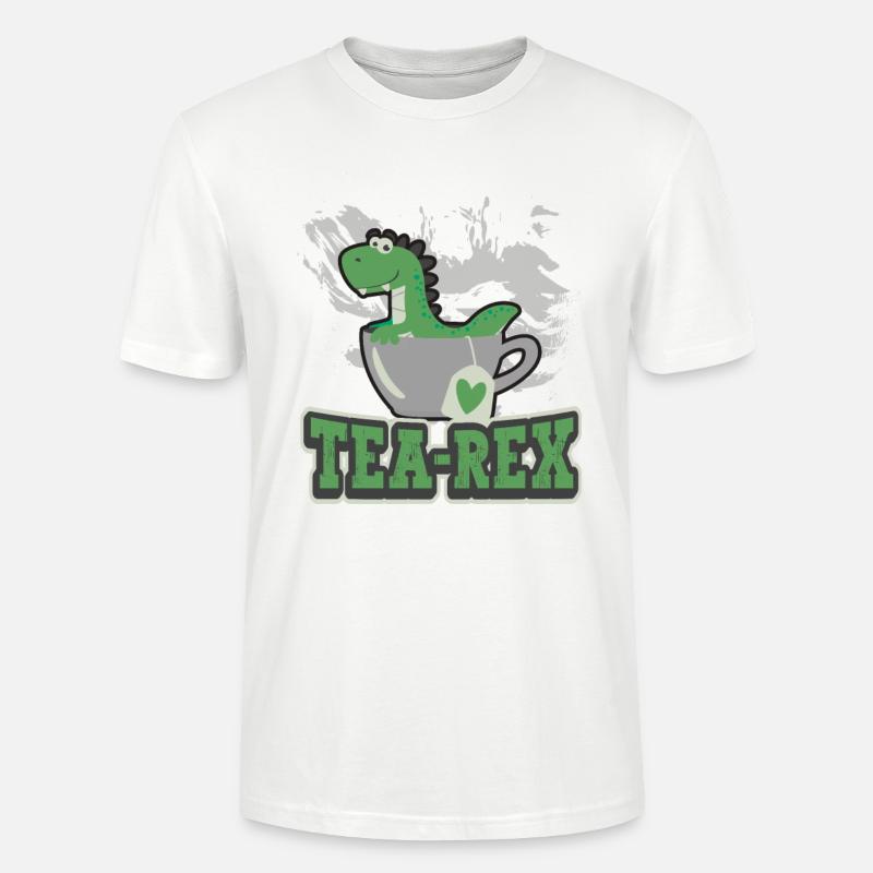 Tee-Experte Teetrinker Teesüchtiger Tee-Enthusiast - Stanley/Stella Unisex Bio-T-Shirt CRAFTER - Weiß