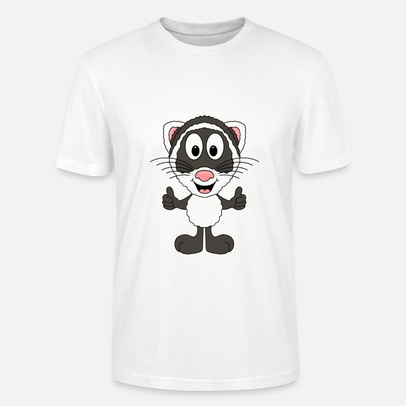 FRETTCHEN - TIERISCH - GUT - TIER - KIND - Stanley/Stella Unisex Bio-T-Shirt CRAFTER - Weiß