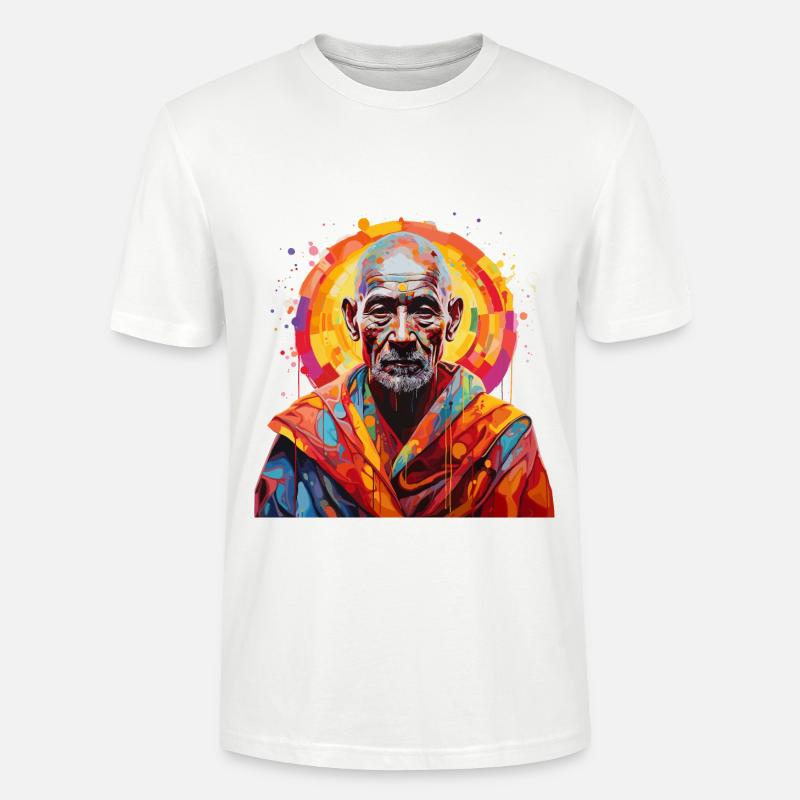 der bunte Mönch - Stanley/Stella Unisex Bio-T-Shirt CRAFTER - Weiß