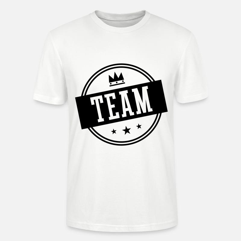 Team Kreis - Stanley/Stella Unisex Bio-T-Shirt CRAFTER - Weiß