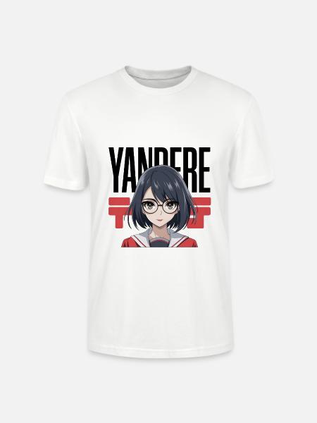 Yandere Simple Woman - Stanley/Stella Unisex Bio-T-Shirt CRAFTER - Weiß