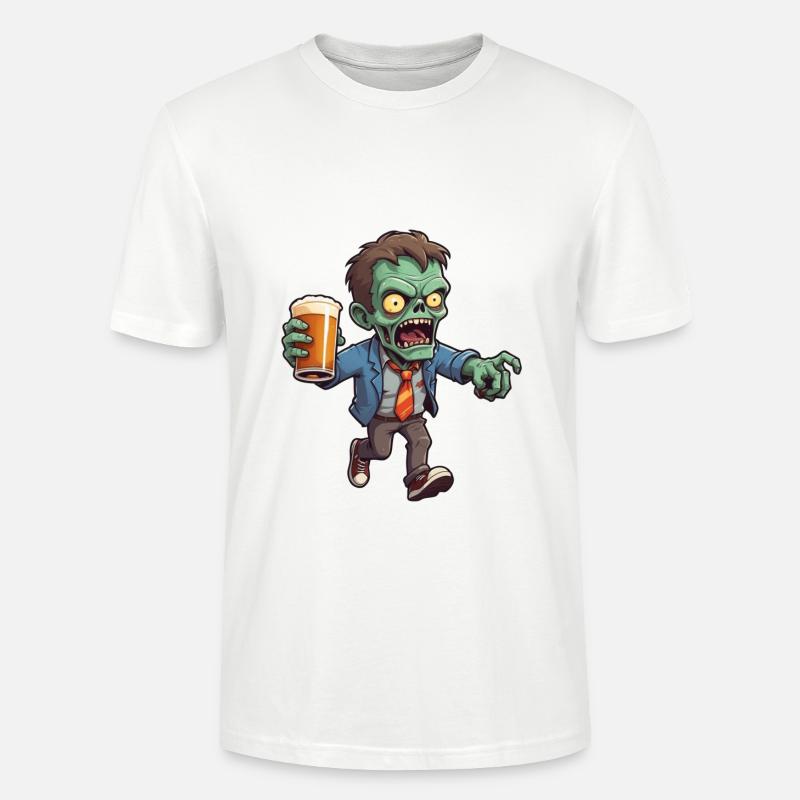 Zombie Halloween - Stanley/Stella Unisex Bio-T-Shirt CRAFTER - Weiß