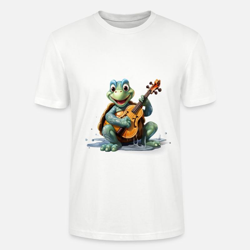 Der langsame Geiger - Stanley/Stella Unisex Bio-T-Shirt CRAFTER - Weiß