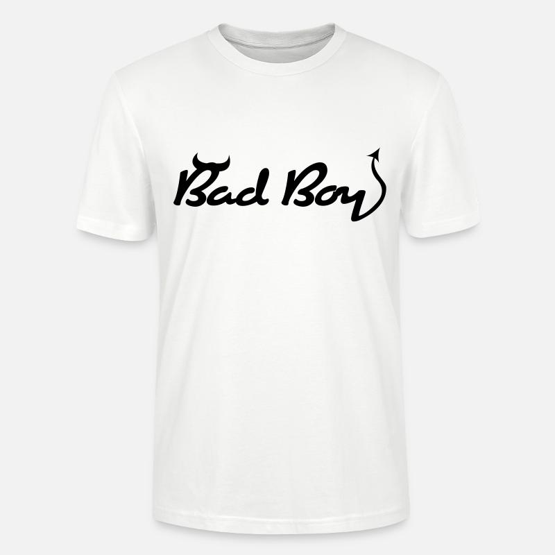 Böser Junge! - Stanley/Stella Unisex Bio-T-Shirt CRAFTER - Weiß