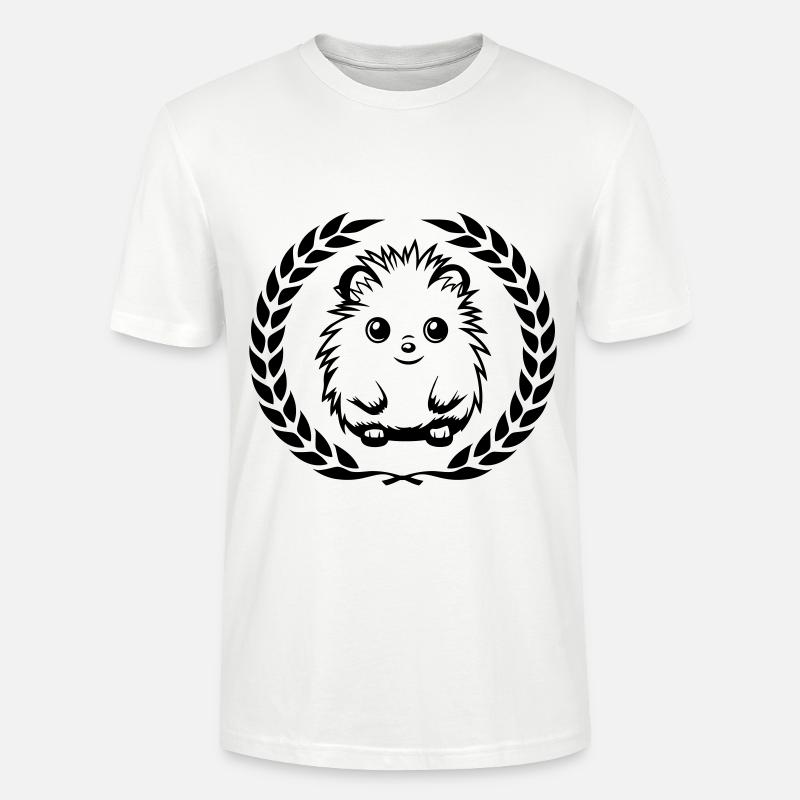 Igel Niedlich Süß Baby - Stanley/Stella Unisex Bio-T-Shirt CRAFTER - Weiß