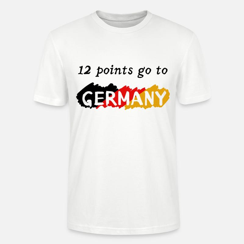 12 points go to Germany - Stanley/Stella Unisex Bio-T-Shirt CRAFTER - Weiß