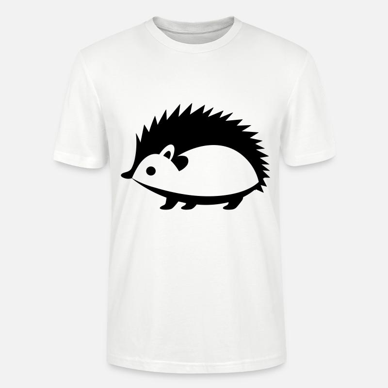 Igel - Stanley/Stella Unisex Bio-T-Shirt CRAFTER - Weiß