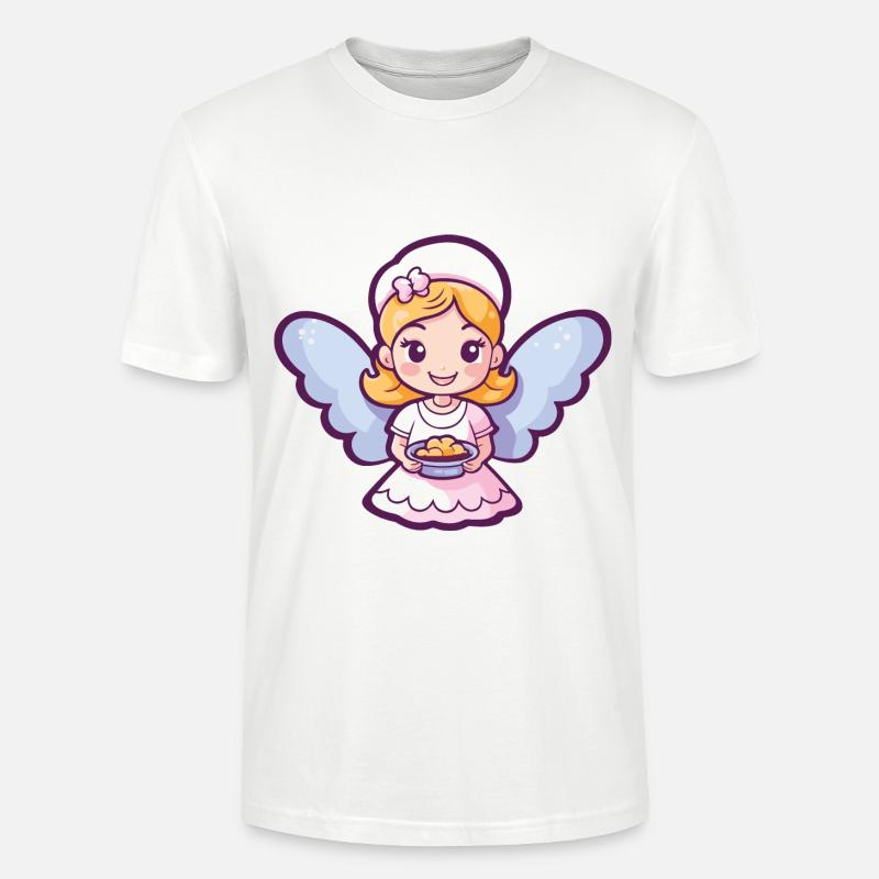 Fee Backen Kochen Niedlich - Stanley/Stella Unisex Bio-T-Shirt CRAFTER - Weiß