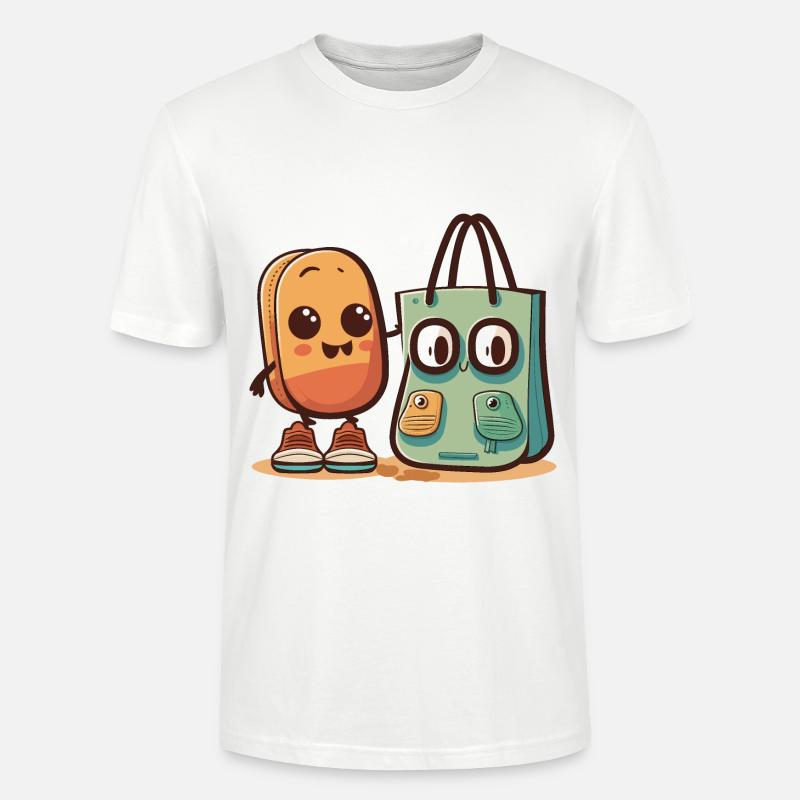 Die Strandfreunde - Stanley/Stella Unisex Bio-T-Shirt CRAFTER - Weiß