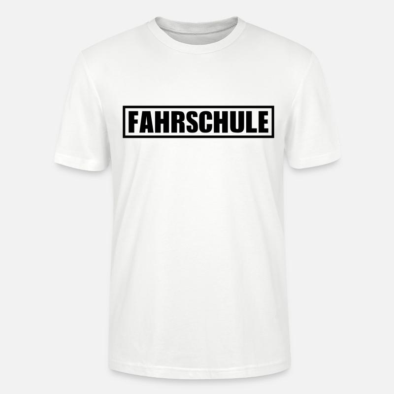 Fahrschule - Stanley/Stella Unisex Bio-T-Shirt CRAFTER - Weiß