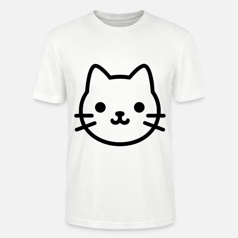 chat - T-shirt bio CRAFTER Stanley Stella Unisexe - blanc