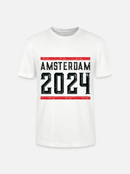 Amsterdam 2024 - Stanley/Stella Unisex Bio-T-Shirt CRAFTER - Weiß