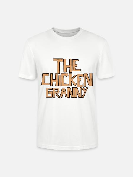 The Chicken Granny 3 - Stanley/Stella CRAFTER Unisex Organic T-Shirt - white