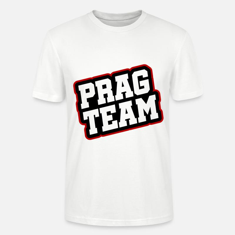 Prag Team - Stanley/Stella Unisex Bio-T-Shirt CRAFTER - Weiß